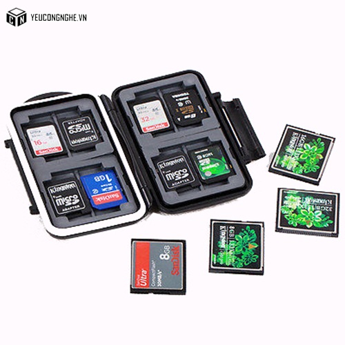 Hộp đựng thẻ nhớ SD, CF, Micro SD Store Card Box Lynca KH8