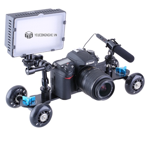 Camera dolly slider hỗ trợ quay phim chính hãng Neewer 35cm