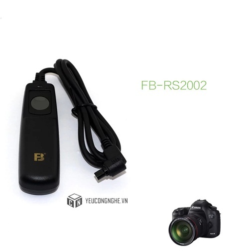 Điều khiển chụp ảnh có dây FB-RS2002 cho các dòng máy Canon