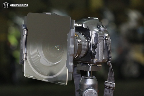 Kính lọc ánh sáng bảo vệ ống kính máy ảnh Filter AR ND1000 NiSi 100x100mm