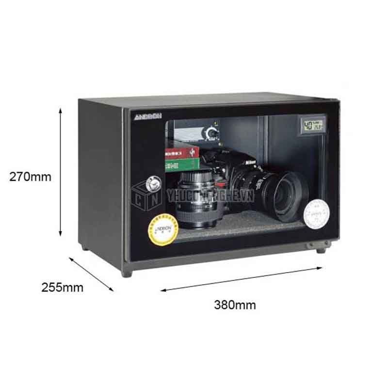 Tủ chống ẩm chính hãng ANDBON AB-21C cho thiết bị điện tử 20 lit