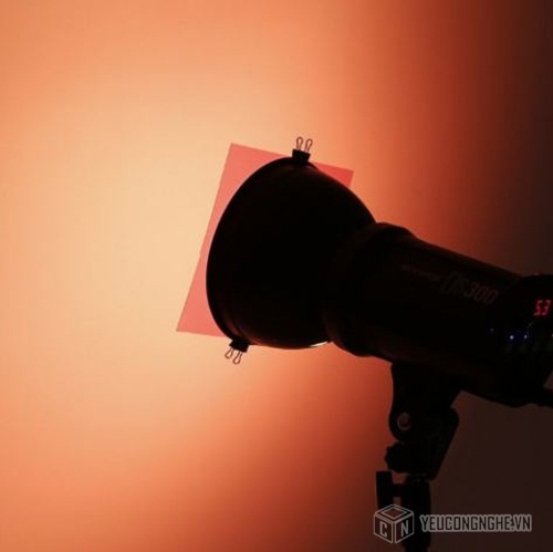 Filter cho đèn quay phim màu cam F02