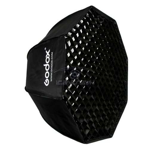 Softbox tổ ong bát giác 80cm Godox grip lưới