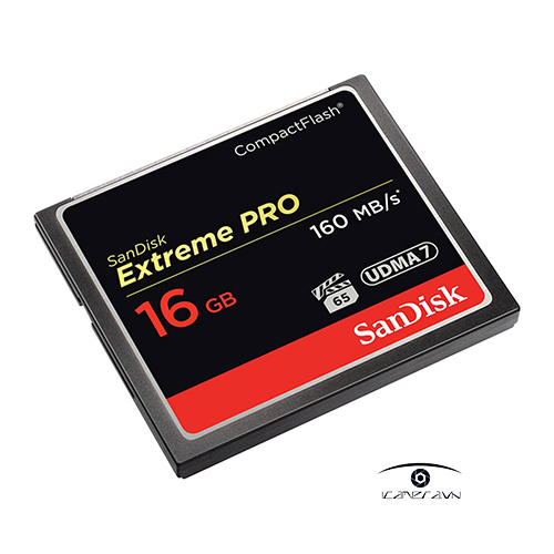 Thẻ nhớ CF Extreme Pro 16GB Sandisk VPG65 UDMA7, 160MB/s R, 150MB/s W SDCFXPS-016G-X46