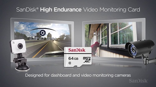 Thẻ nhớ Micro SD High Endurance Video Monitoring Card 64GB 20MB/s cho CCTV camera kèm Adapter