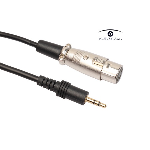 Dây cáp mic chuyển đổi audio micro XLR ra 3.5mm dài 10 mét