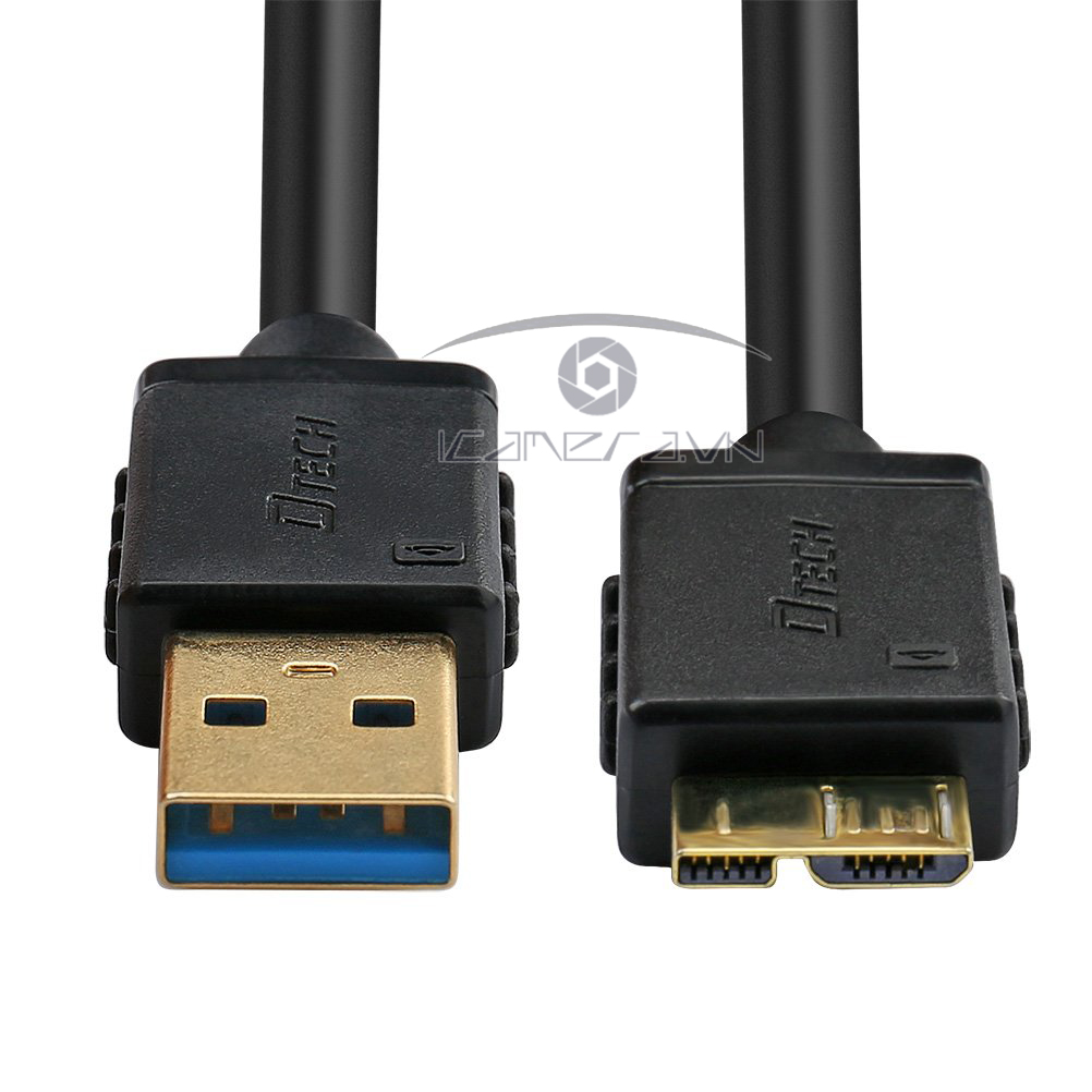 Cáp chuyển đổi micro USB Type B sang cổng USB 3.0 DTECH chiều dài 1.5m