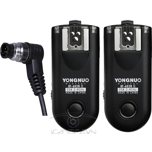 Bộ kích đèn Yongnuo RF-603II Wireless Flash Trigger cho máy ảnh Nikon