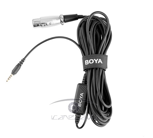 Dây nối mic từ cổng XLR ra 3.5mm Boya BY-BCA6