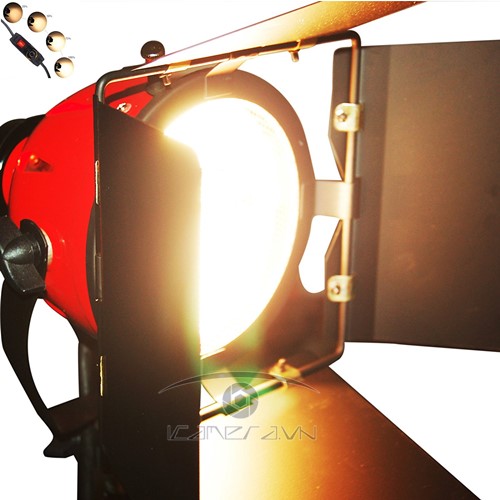 Đèn kit 800w đèn chiếu rọi quay phim 800w không dimmer, filter