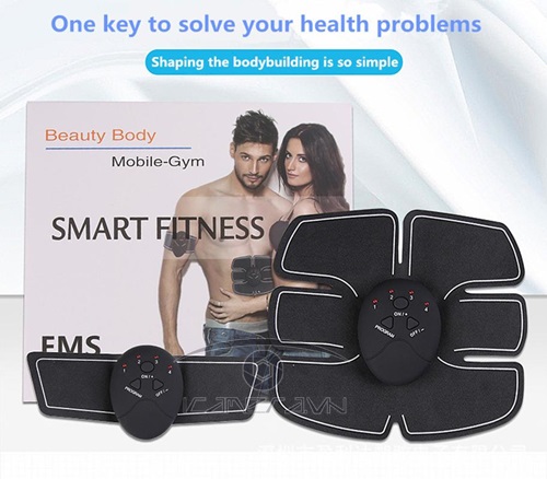Miếng dán giảm mỡ bụng, massage tăng cơ bắp tay chân Smart Fitness
