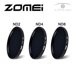 Filter ND2 phi 77mm cho lens máy ảnh chính hãng Zomei giá rẻ