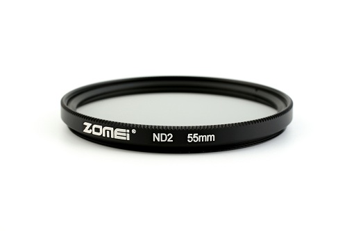Filter ND2 phi 55mm cho lens máy ảnh chính hãng Zomei giá rẻ