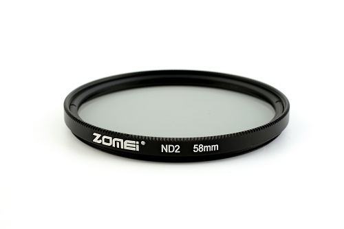 Filter ND2 phi 58mm cho lens máy ảnh chính hãng Zomei giá rẻ