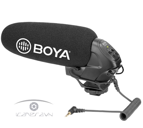 Microphone shotgun Boya BY-BM3031 thu âm định hướng cho máy ảnh máy quay