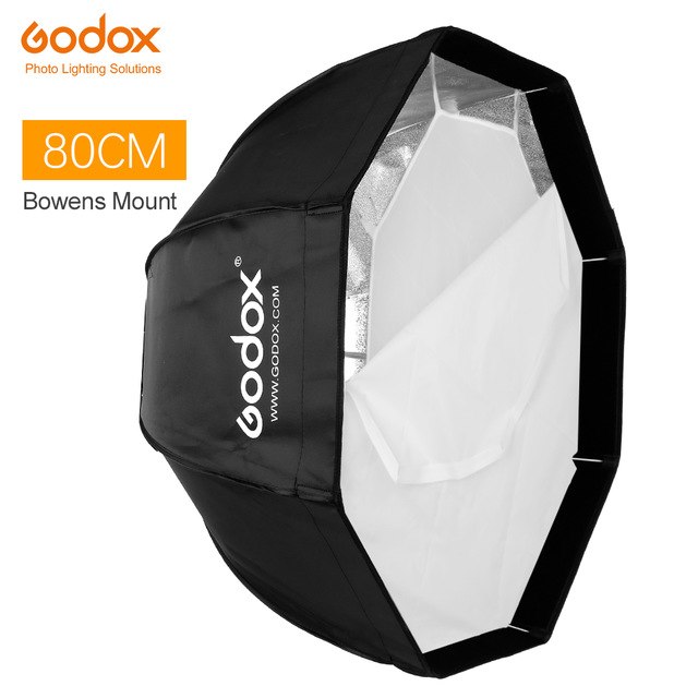 Softbox bát giác đường kính 80cm Godox Octagon