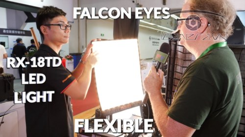 Đèn led dạng cuộn ánh sáng trắng và vàng RX-18TD Falcon Eyes công suất 100w