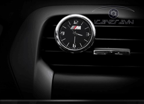 Đồng hồ trang trí có logo xe hơi gắn cửa gió ô tô IBT-99