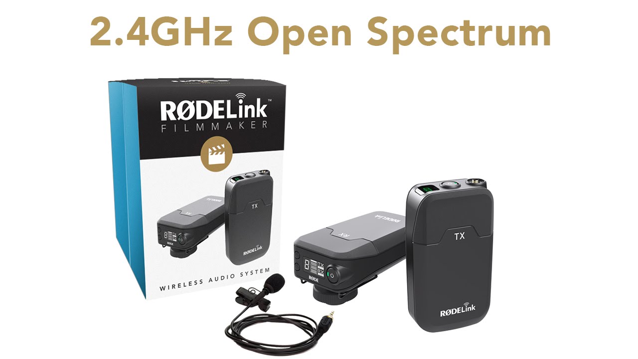 Rode RODELink FM Filmmaker Kit thiết bị mic thu âm không dây kỹ thuật số cho camera