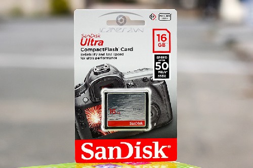 Thẻ nhớ CompactFlash SanDisk Ultra 16GB SDCFHS-016G-G46