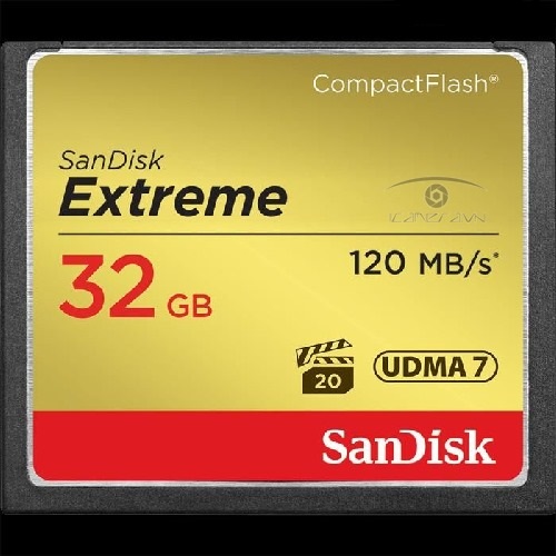 Thẻ nhớ CF Sandisk Extreme 32GB 120MB/s R, 85MB/s SDCFXSB-032G-G46