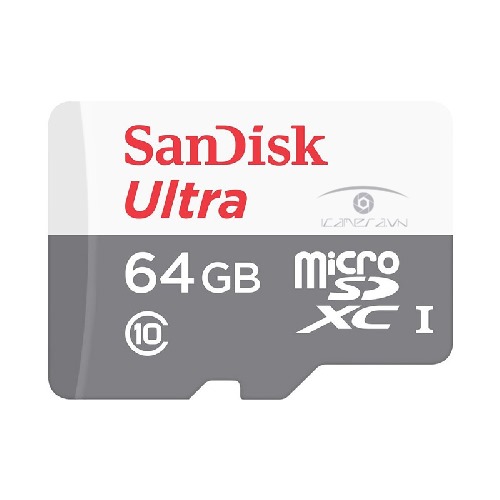 Thẻ Nhớ MicroSDXC SanDisk Ultra 64GB 80MB/s chính hãng SDSQUNS-064G-GN3MN