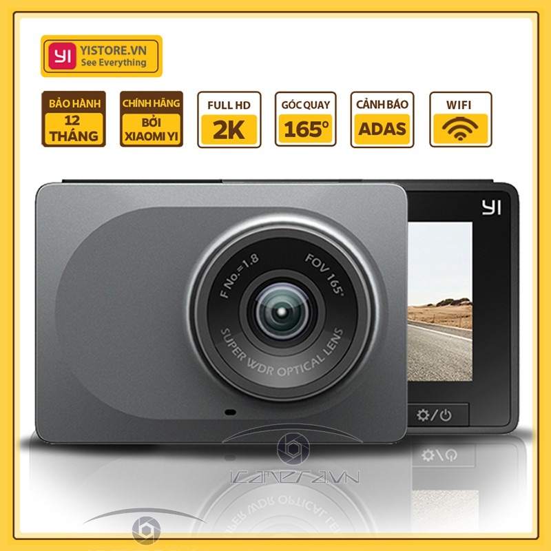 Camera hành trình YI Smart Dash gắn ô tô phân phối chính hãng tại Hà Nội