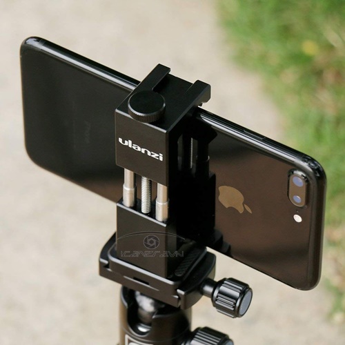 Gá kẹp điện thoại Ulanzi ST-02 hỗ trợ quay phim, chụp ảnh, gắn lên tripod