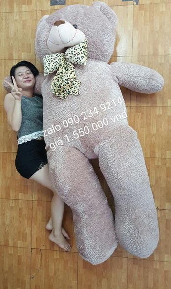 gấu bông dài 2m