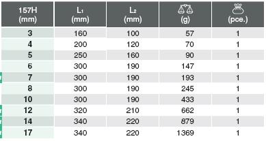 Tay chữ T đầu lục giác, koken 157H, 157H-5, 157H-6