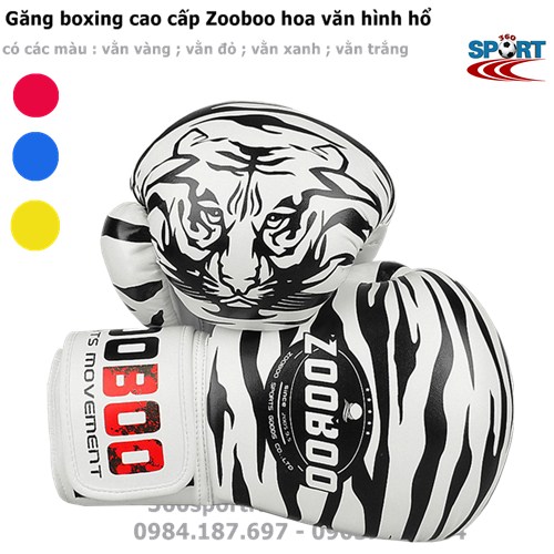 Găng boxing cao cấp Zooboo hình hổ