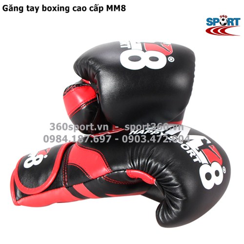 Găng tay đấm boxing cao cấp MM8