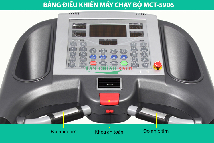 Bảng điều khiển máy chạy bộ điện MCT-5906