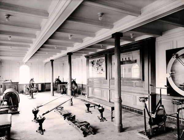 Phòng tập Gym trên tàu Titanic