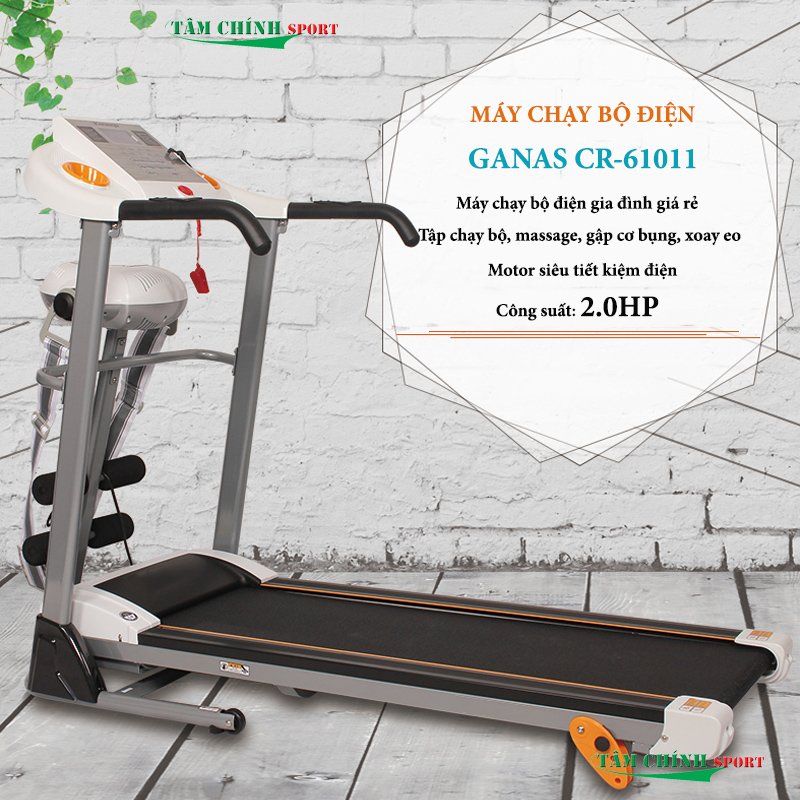 Máy chạy bộ điện Ganas CR-61011