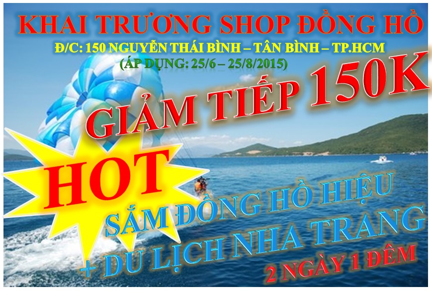 Shop đồng hồ 150 Nguyễn Thái Bình