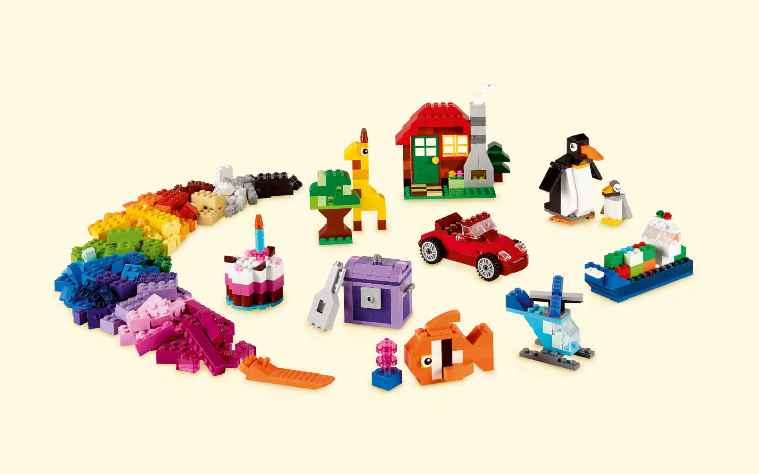 Đồ chơi xếp hình Lego Classic 10695 - Thùng gạch lắp ráp sáng tạo