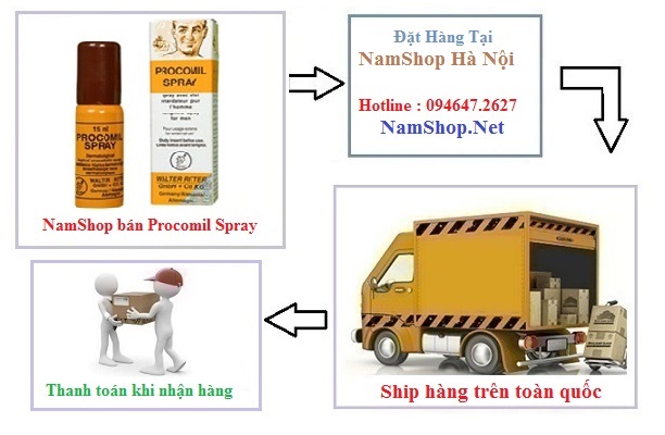 Mua thuốc xịt Procomil tại Quảng Ngãi được giao hàng tận nơi