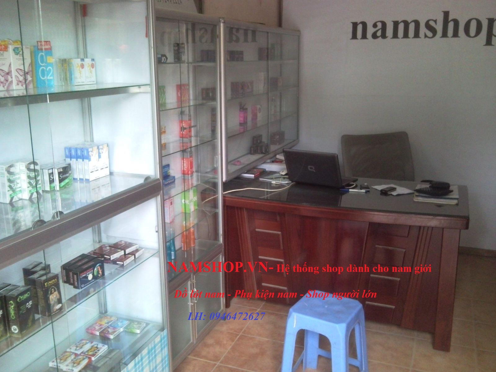 Một góc của Shop người lớn Hà Nội Namshop