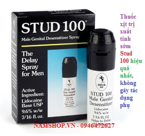 Stud 100, thuốc xịt trị xuất tinh sớm hiệu quả nhất hiên nay