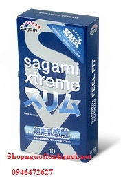 Sagami Xtreme Feel Fit, bao cao su size nhỏ 49mm