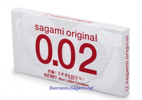 Bao cao su siêu mỏng Sagami Original 0.02