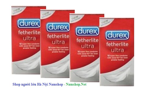 Bao cao su siêu mỏng Durex Fetherlite Ultima