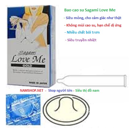 Bao cao su siêu mỏng Sagami Love Me, Nhật Bản