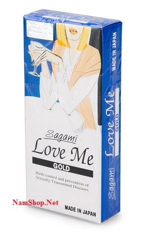 Bao cao su siêu mỏng Sagami Love Me Gold