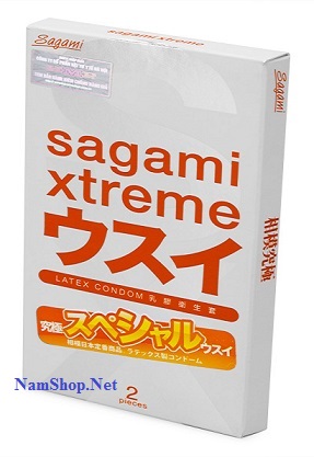 Sagami Xtreme Super Thin, bao cao su không có mùi cao su