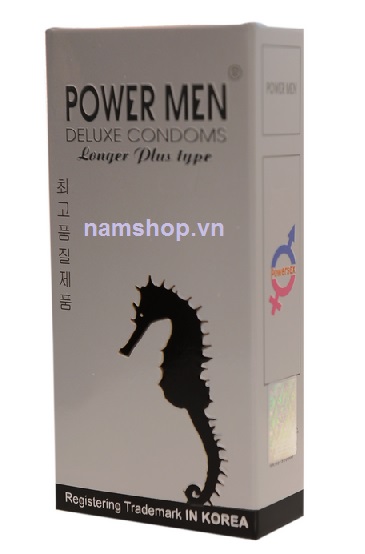 Bao cao su chống xuất tinh sớm Power Men Longer Plus