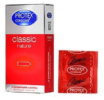 Hình ảnh bao cao su mỏng trơn Protex Classic Naturel