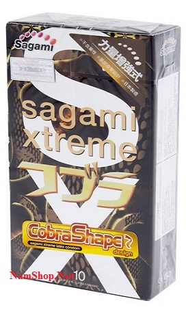 Bao cao su Sagami Xtreme Cobra - Hổ Mang Vàng