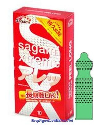 Bao cao su có gai Sagami Xtreme Feel Long